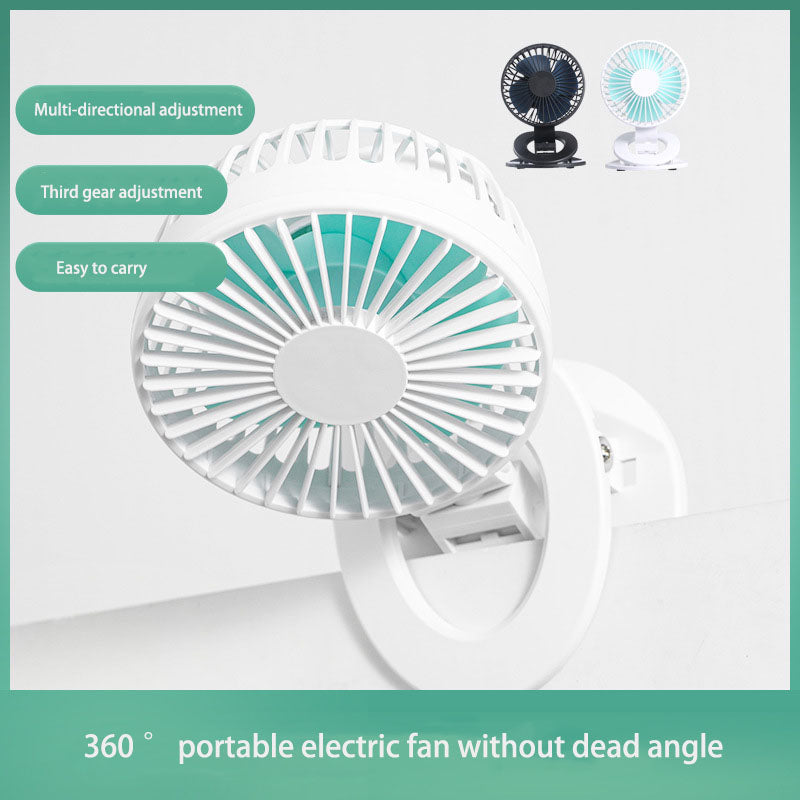 Clip Fan  - Mini Desktop USB Small Fan