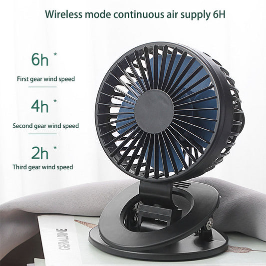 Clip Fan  - Mini Desktop USB Small Fan