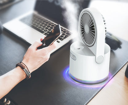 Small Desktop Misting Fan