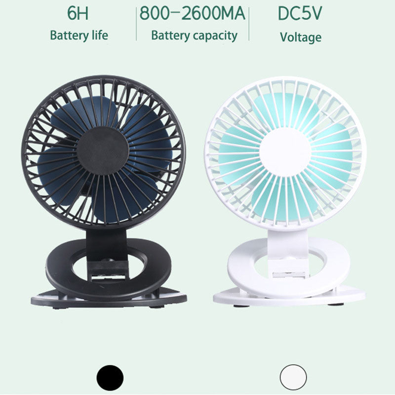 Clip Fan  - Mini Desktop USB Small Fan