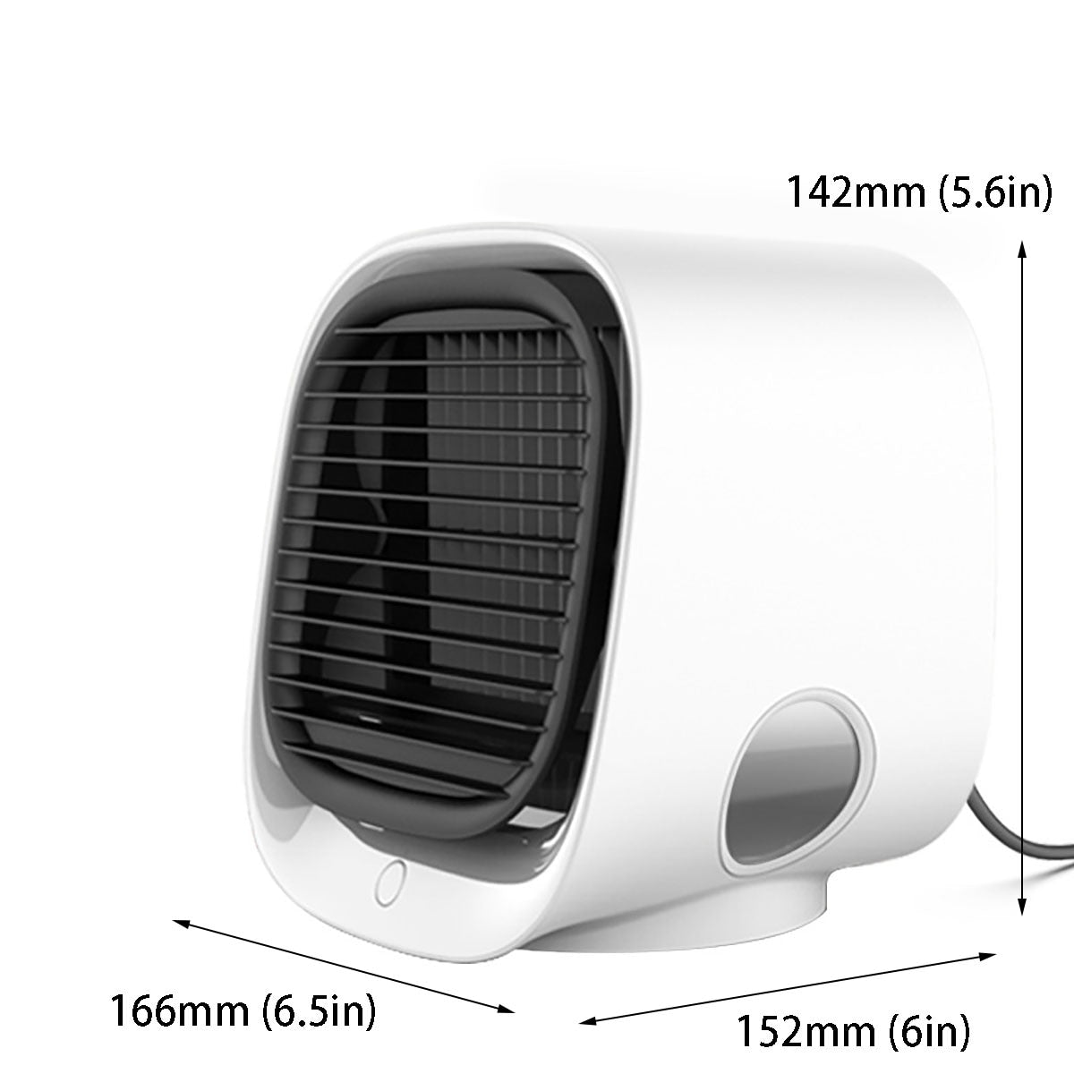 Mini Portable Air Conditioner Home Air Conditioning Humidifier Purifier USB Desktop Air Cooler Fan for Office Room