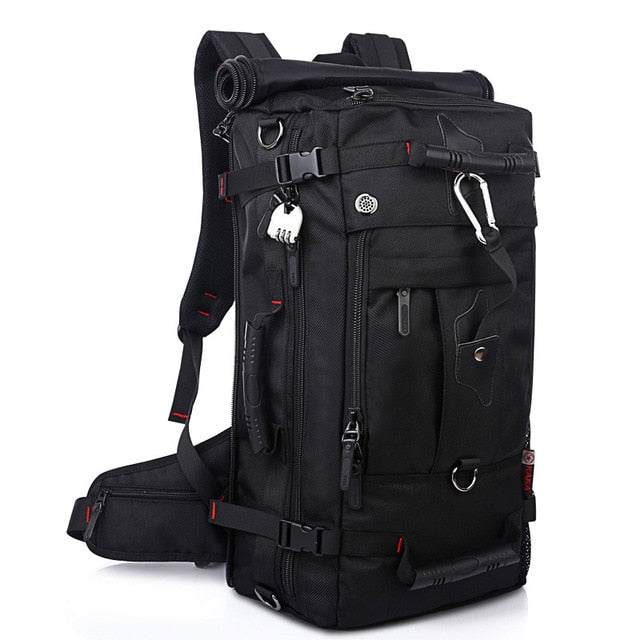 Backpack Travel Bag Large Capacity Versatile Utility Mountaineering Multifunctional Waterproof Backpack Luggage Bag