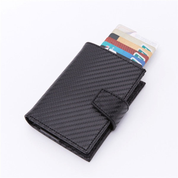 RFID Card Holder And Minimalist Wallet Metal Men Women Single Box Aluminium Blocking Holder for Cards