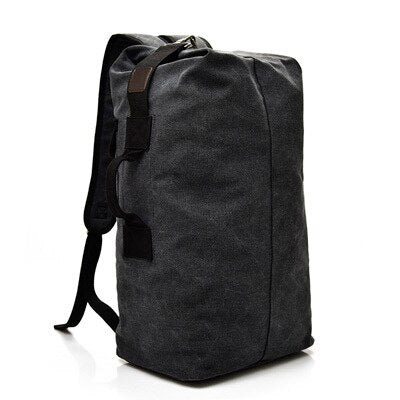 Large Capacity Rucksack Man Travel Bag Mountaineering Backpack Male Luggage Boys Canvas Bucket