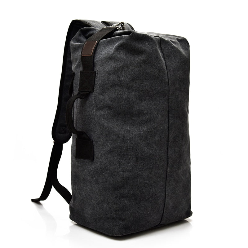 Large Capacity Rucksack Man Travel Bag Mountaineering Backpack Male Luggage Boys Canvas Bucket