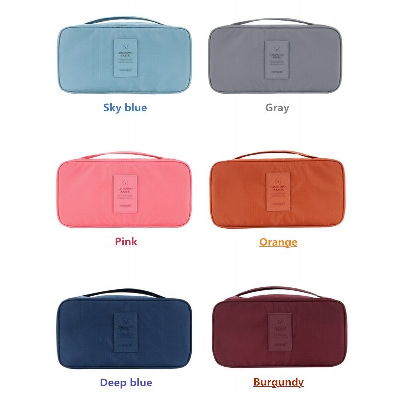 Do Not Miss Bra Underwear Travel Bag Suitcase Organizer Women Cosmetic Bag Luggage Organizer