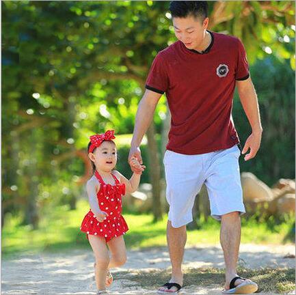 Children's Swimwear One Piece Solid Patchwork Bodysuit Children Beachwear Sports Swim Suit Bathing Suit