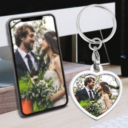 New Keychain Photo Custom Photo Box Ornament Photo Keychain Custom