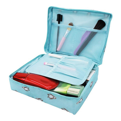 Multifunction Girl Makeup Bag Travel Cosmetic Storage Case Female Toiletry Gear Organizer Luggage Wholesale Accessories Supplies