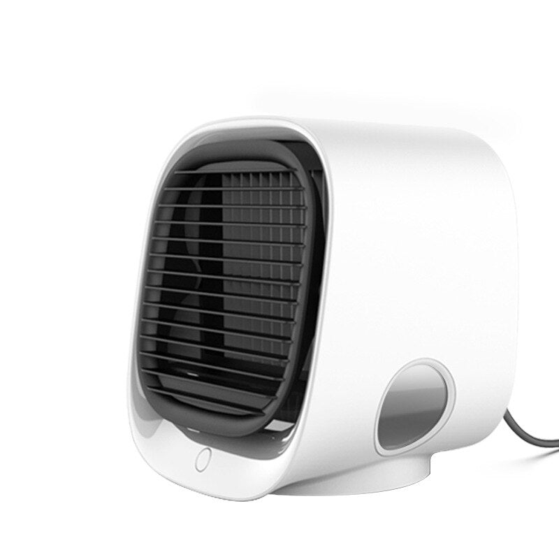 Mini Portable Air Conditioner Home Air Conditioning Humidifier Purifier USB Desktop Air Cooler Fan for Office Room