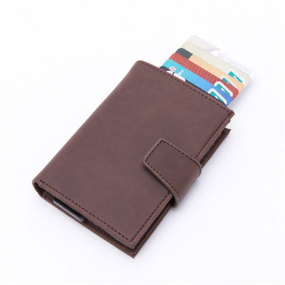 RFID Card Holder And Minimalist Wallet Metal Men Women Single Box Aluminium Blocking Holder for Cards