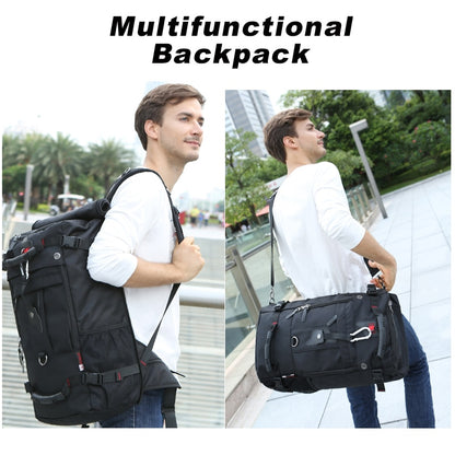 Backpack Travel Bag Large Capacity Versatile Utility Mountaineering Multifunctional Waterproof Backpack Luggage Bag