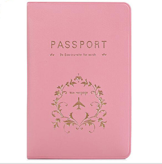 ETya Travel Passport Cover Card Case Women Men Travel Credit Card Holder Travel ID Document Passport Holder Bag